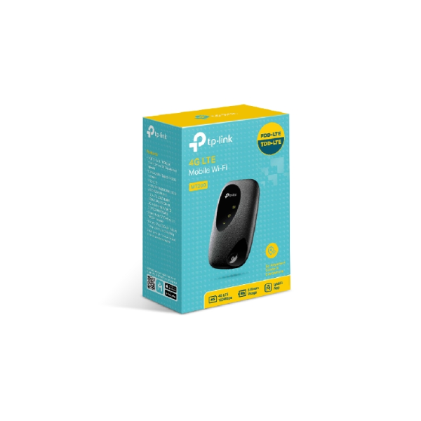 Tp-Link M7200 150Mbps 4G LTE Mobile Wi-Fi Packaging