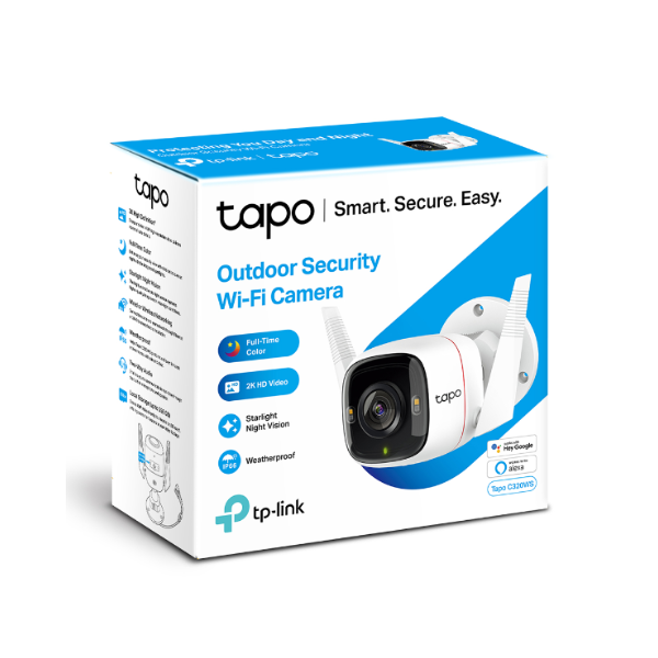 Tp-Link Tapo C320WS Outdoor Security Wi-Fi Camera Packaging