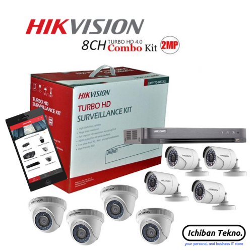 HIKVISION 720P 8CH HDTVI - Ichiban Tekno